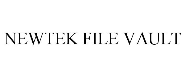  NEWTEK FILE VAULT