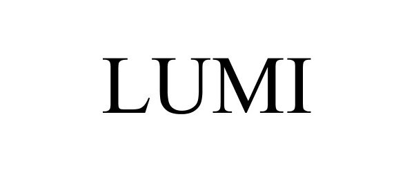 Trademark Logo LUMI