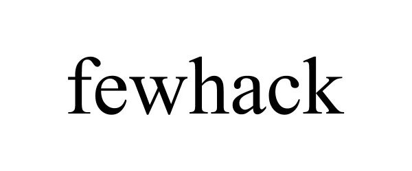Trademark Logo FEWHACK