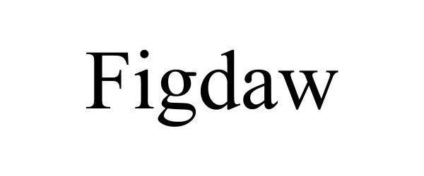 Trademark Logo FIGDAW