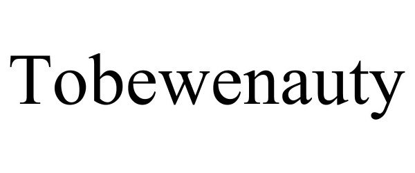 Trademark Logo TOBEWENAUTY