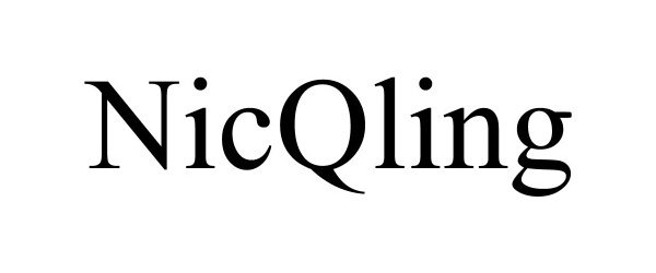 Trademark Logo NICQLING