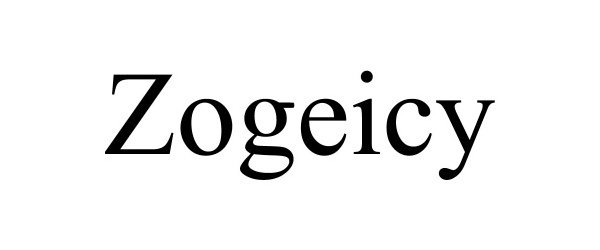 Trademark Logo ZOGEICY