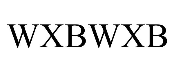  WXBWXB