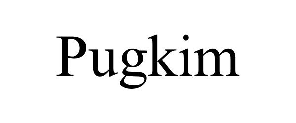 Trademark Logo PUGKIM