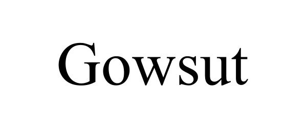  GOWSUT