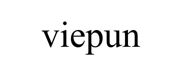 Trademark Logo VIEPUN
