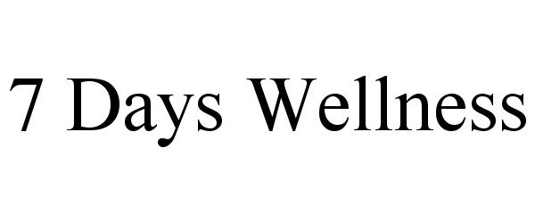  7 DAYS WELLNESS