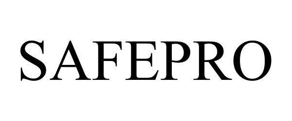 Trademark Logo SAFEPRO