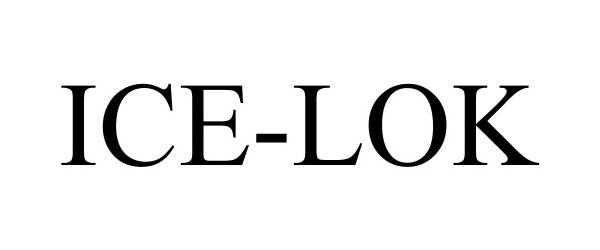 Trademark Logo ICE-LOK