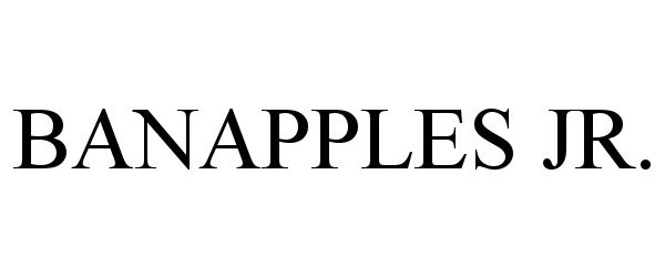 Trademark Logo BANAPPLES JR.