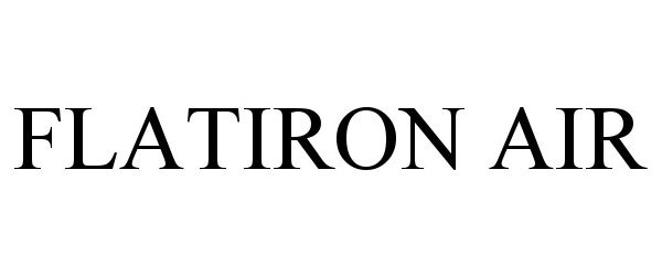 Trademark Logo FLATIRON AIR