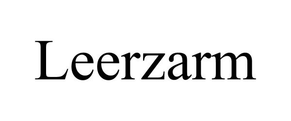  LEERZARM