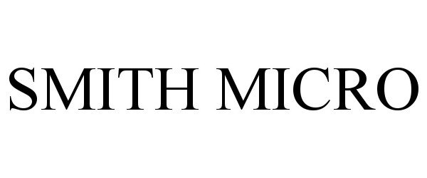 Trademark Logo SMITH MICRO