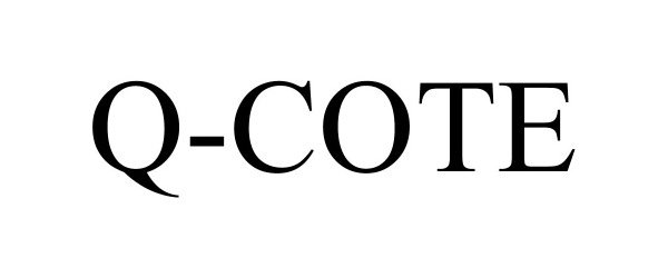 Trademark Logo Q-COTE
