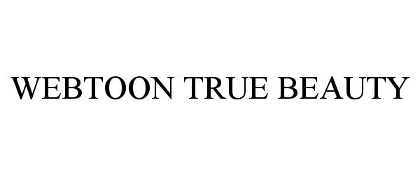 Trademark Logo WEBTOON TRUE BEAUTY