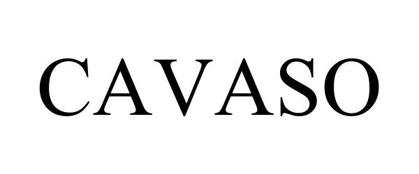 Trademark Logo CAVASO