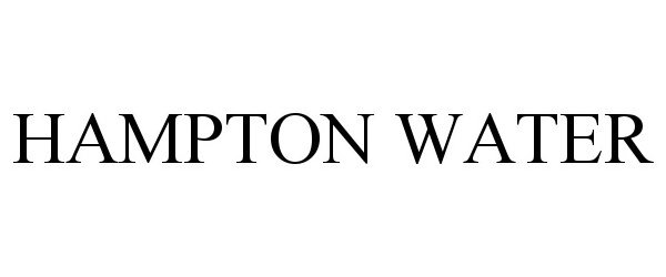  HAMPTON WATER