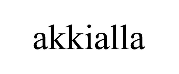 Trademark Logo AKKIALLA