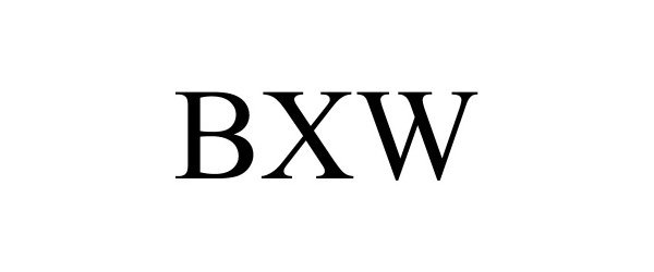  BXW