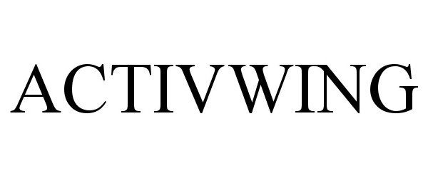Trademark Logo ACTIVWING
