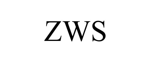 Trademark Logo ZWS