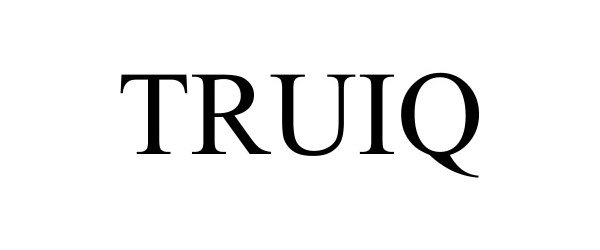 Trademark Logo TRUIQ