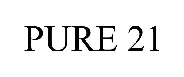 Trademark Logo PURE 21