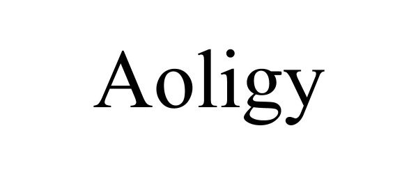 Trademark Logo AOLIGY