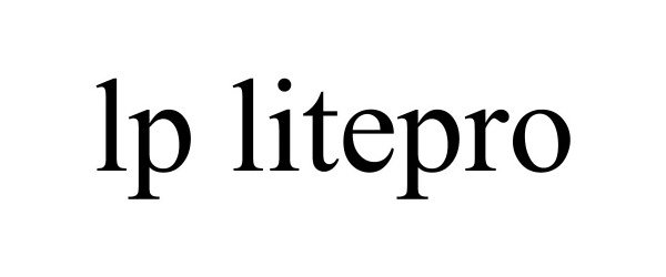 Trademark Logo LP LITEPRO