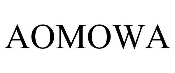 Trademark Logo AOMOWA