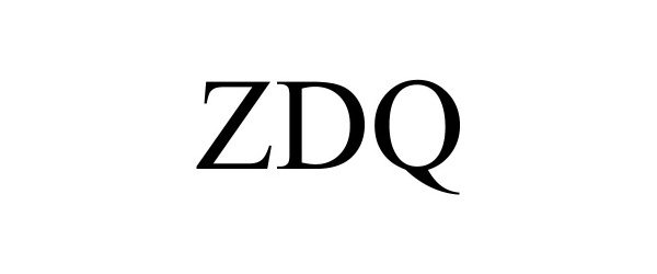 Trademark Logo ZDQ