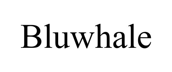 Trademark Logo BLUWHALE