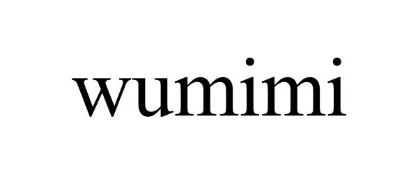 Trademark Logo WUMIMI