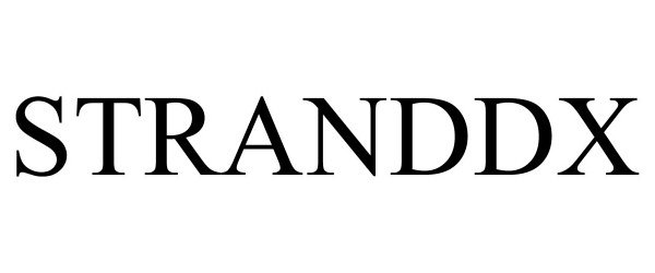 Trademark Logo STRANDDX