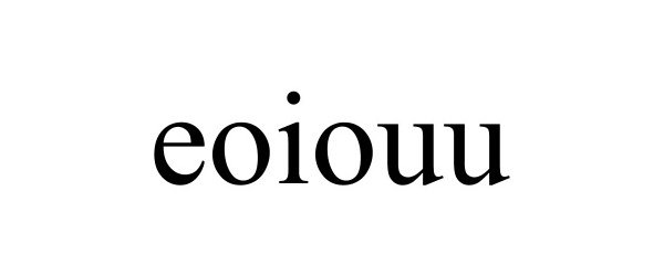 Trademark Logo EOIOUU