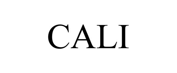 Trademark Logo CALI