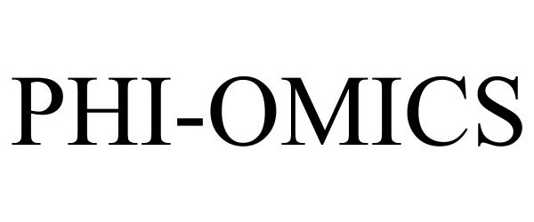 Trademark Logo PHI-OMICS