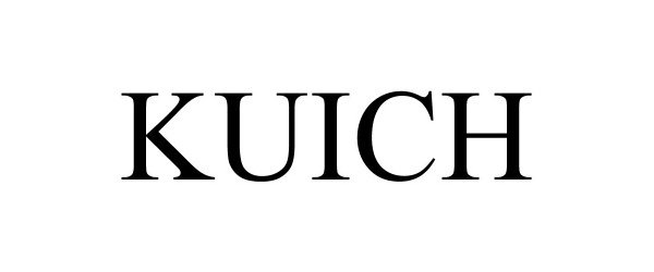 Trademark Logo KUICH