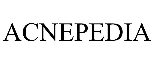 Trademark Logo ACNEPEDIA