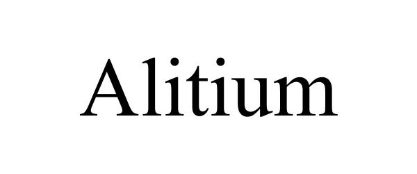 Trademark Logo ALITIUM