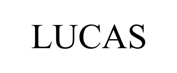 Trademark Logo LUCAS