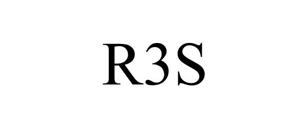 Trademark Logo R3S