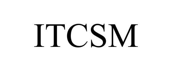 Trademark Logo ITCSM