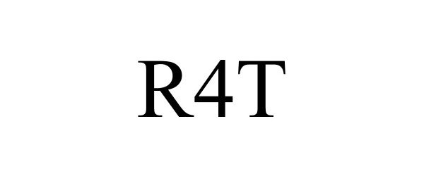Trademark Logo R4T