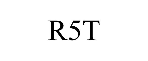 Trademark Logo R5T