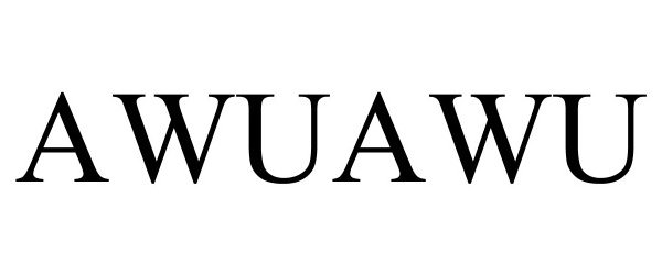 Trademark Logo AWUAWU