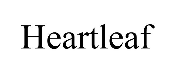 Trademark Logo HEARTLEAF