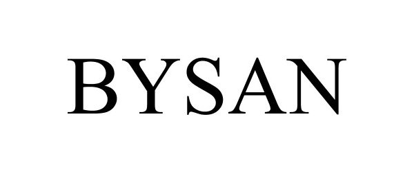 Trademark Logo BYSAN