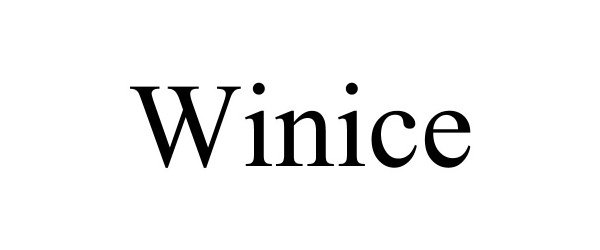 Trademark Logo WINICE